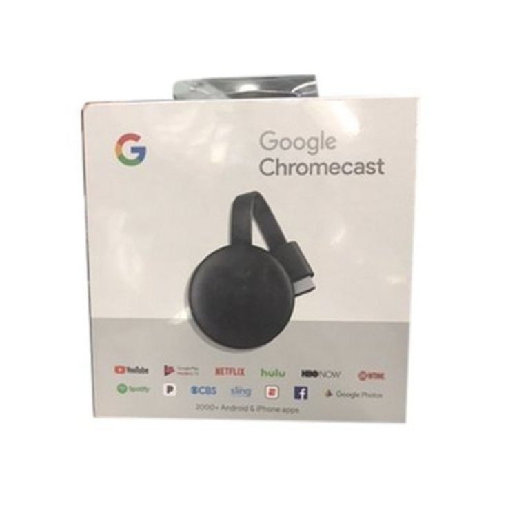 GOOGLE CHROMECAST 3RD GENERATION(ANDROID -IPHONE)