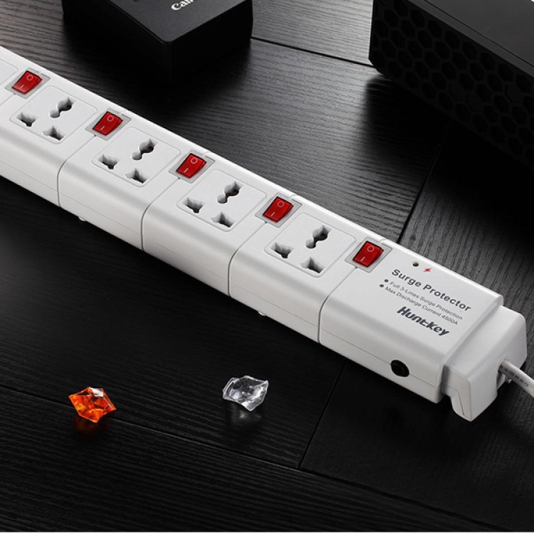 HUNTKEY PZC502 POWER STRIPS, UNIVERSAL STANDARD 3M