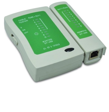  RJ45 AND RJ11 NETWORK CABLE TESTER