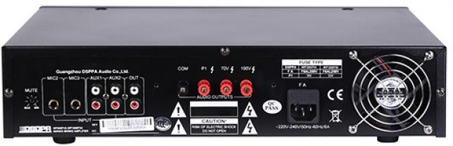 DSPPA MP300PIII 120W 3 MIC & 2 AUX MIXING AMPLIFIER