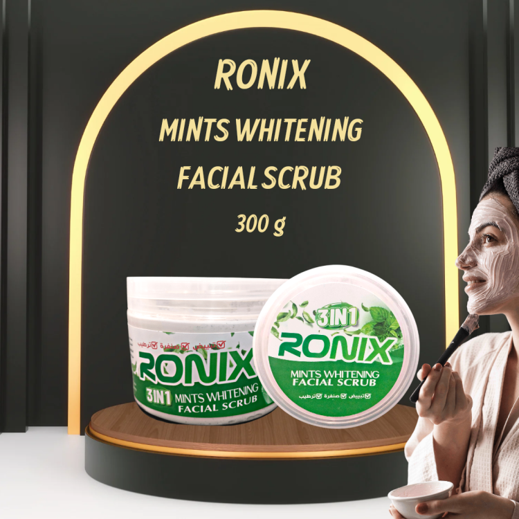 قناع التفتيح 3 في 1 رونيكس RONIX FACIAL SCRUB