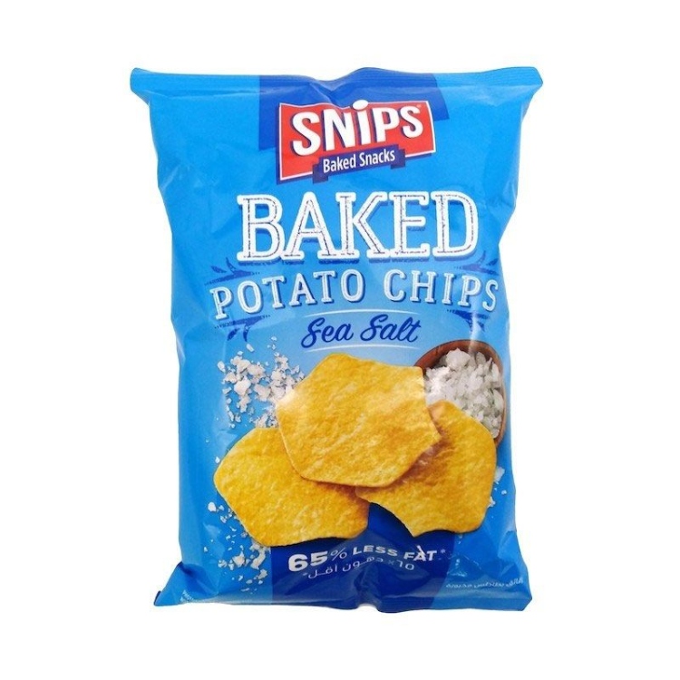 Snips Potato Chips Sea Salt 35 Gram