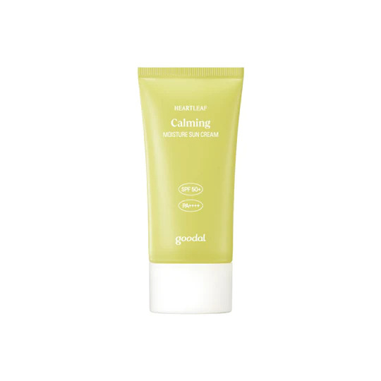 Goodal, Heartleaf Calming Moisture Sun Cream - جودال, واقي شمس مرطب بخلاصة نبتة اوراق القلب