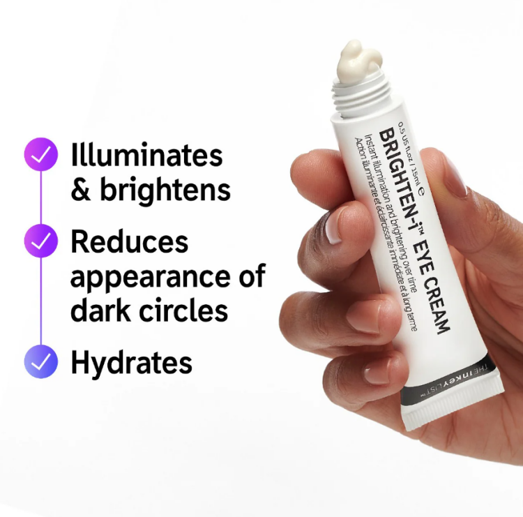 The INKEY List, Brighten-i Dark Circle Brightening Eye Cream 15 ml - ذا انكي ليست، كريم التفتيح للهالات السوداء