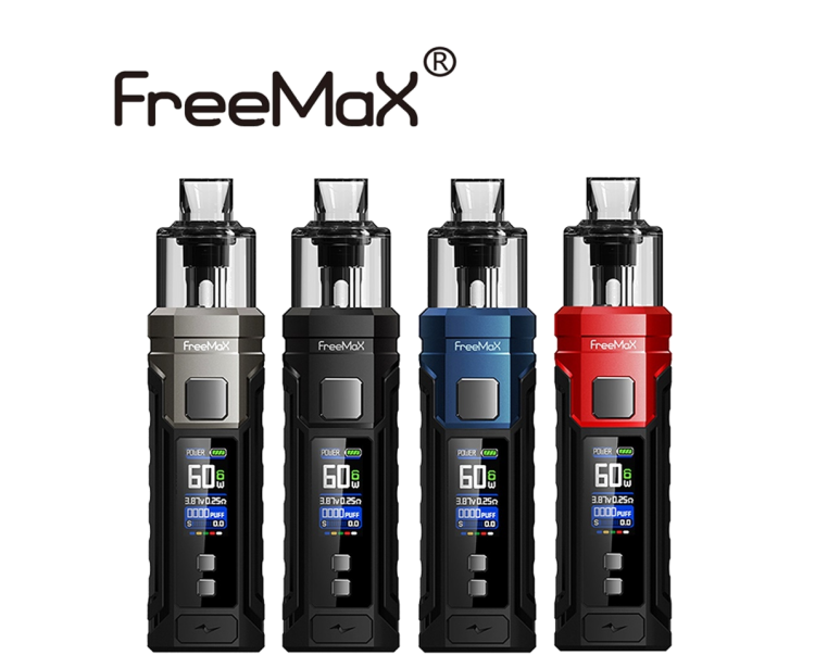 FREEMAX Marvos  60W Kit, Rechargeable, Refillable, Vape Device, Assorted Colors