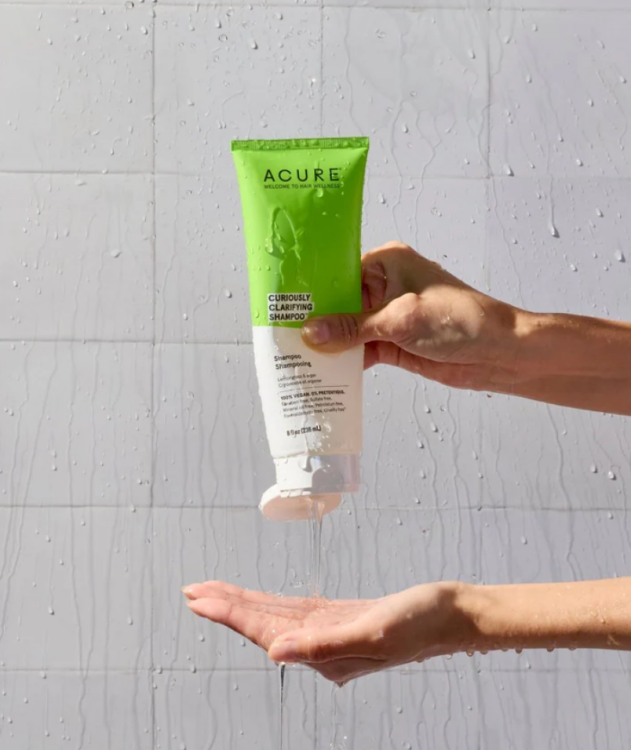 Acure, Curiously clarifying shampoo