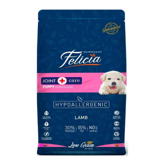 Felicia Joint Care Puppy Lamb Medium & Large 3kg