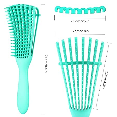 Silicone hair brush  
