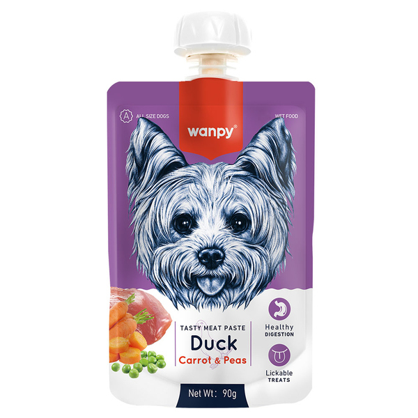Wanpy dog creamy duck &carrot  piwp-032