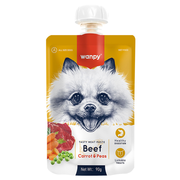 Wanpy dog creamy beef &carrot  piwp-033