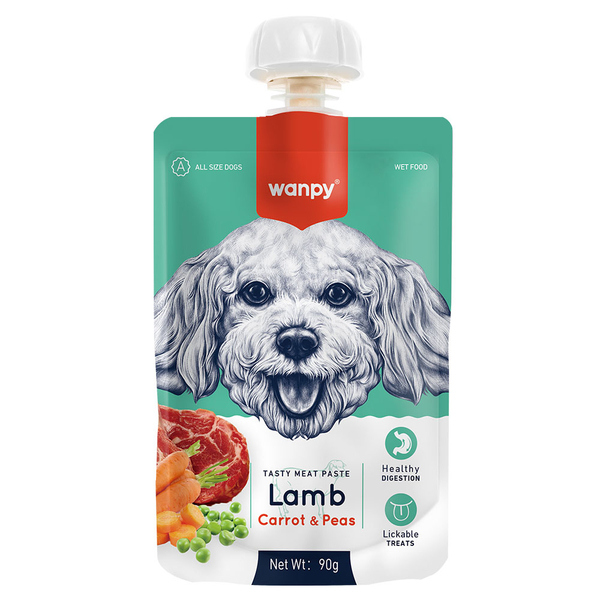 Wanpy dog creamy lamb&carrot  piwp-034