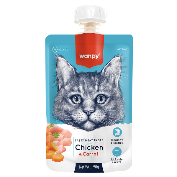 Wanpy cat creamy chicken &carrot piwp-035