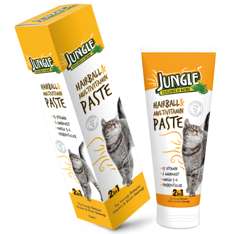 Jungle Anti Hairball &multi vaitmen 75 ml 