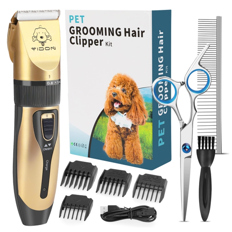 YIDON Dog Clippers مجموعة أدوات احترافية للعناية بالكلاب , و القطط منخفضة الضوضاء