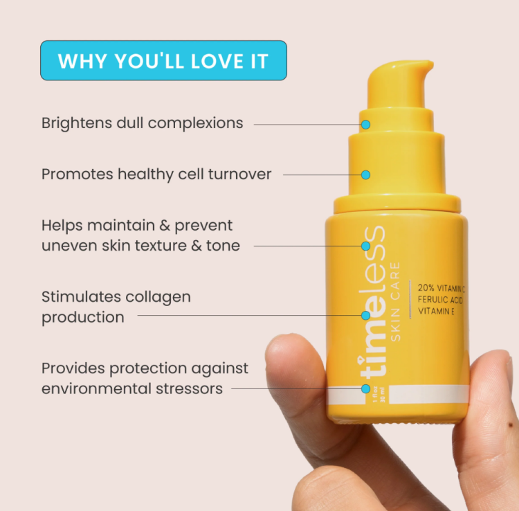 Timeless Skin Care, 20% Vitamin C + E Ferulic Acid Serum