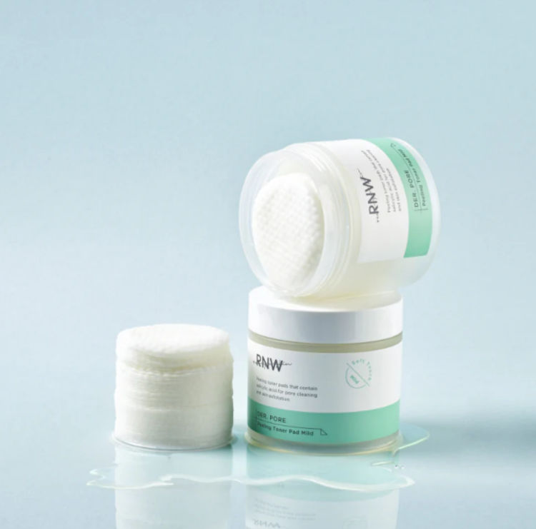 RNW, DER. PORE Peeling Toner Pad Mild