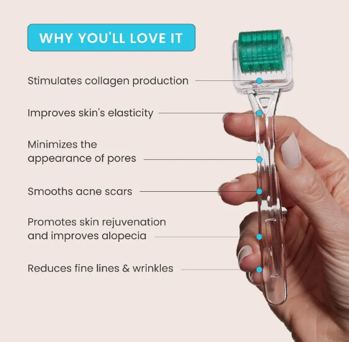 Timeless Skin Care, 192 Micro Needle Dermaroller 0.5mm