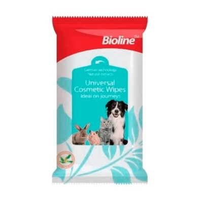 Bioline universal cosmetic wipes 10pcs