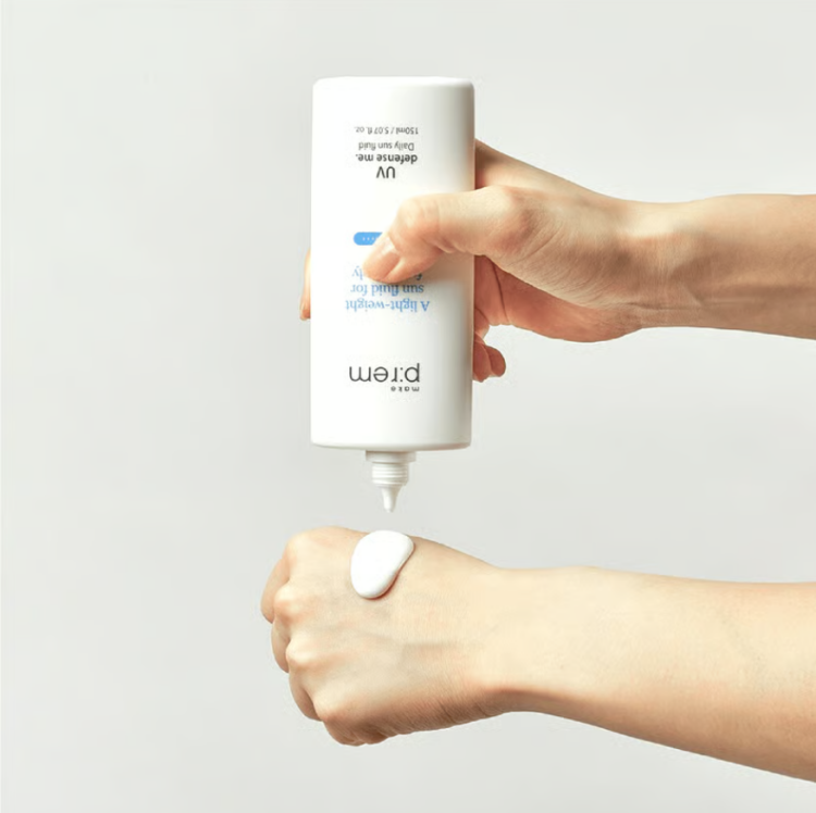 make p:rem, UV Defense Me Daily Sun Fluid - ميك بريم, لوشن مرطب و واقي شمس 