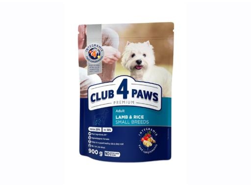 Dry food 2kg for small breed dogs. Club 4 Paws Premium Lamb and rice 2kg