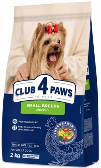 CLUB 4 PAWS SMALL BREEDS CHICKEN 2KG