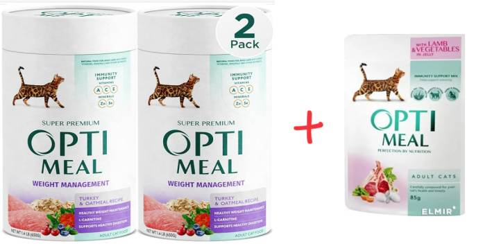 OPtimeal Weight Control Cat Food