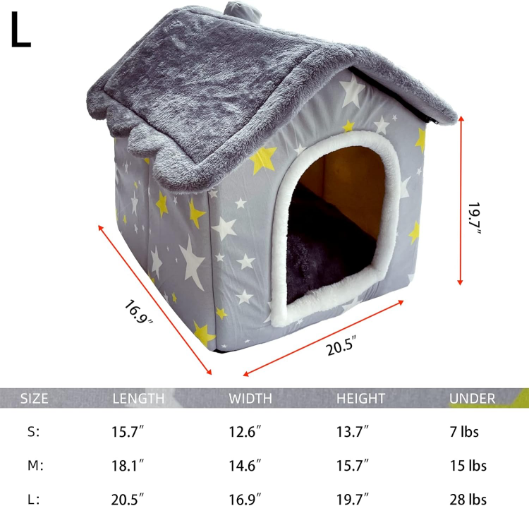 cat and dog soft house with double matt ( s,m,l) 