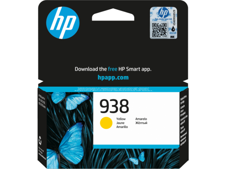 HP INK 938 YELLOW ORIGINAL 