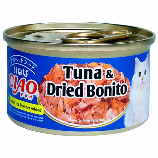 ciao cat wet food tuna&dried bonito