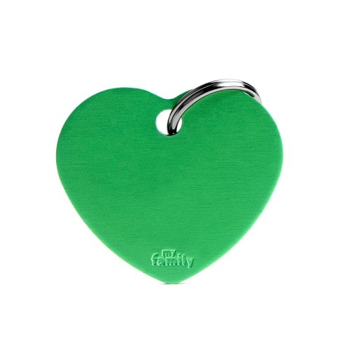 BASIC BIG ALUMINUM GREEN HEART