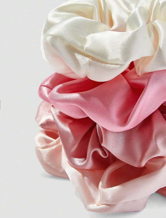 Satin scrunchies 4 pcs