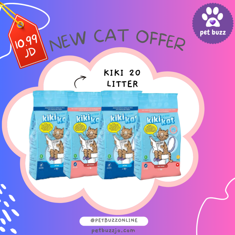 KIKI CAT LITTER OFFER 20 L