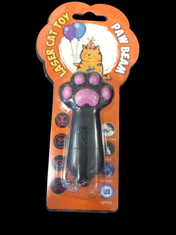 laser cat toy paw