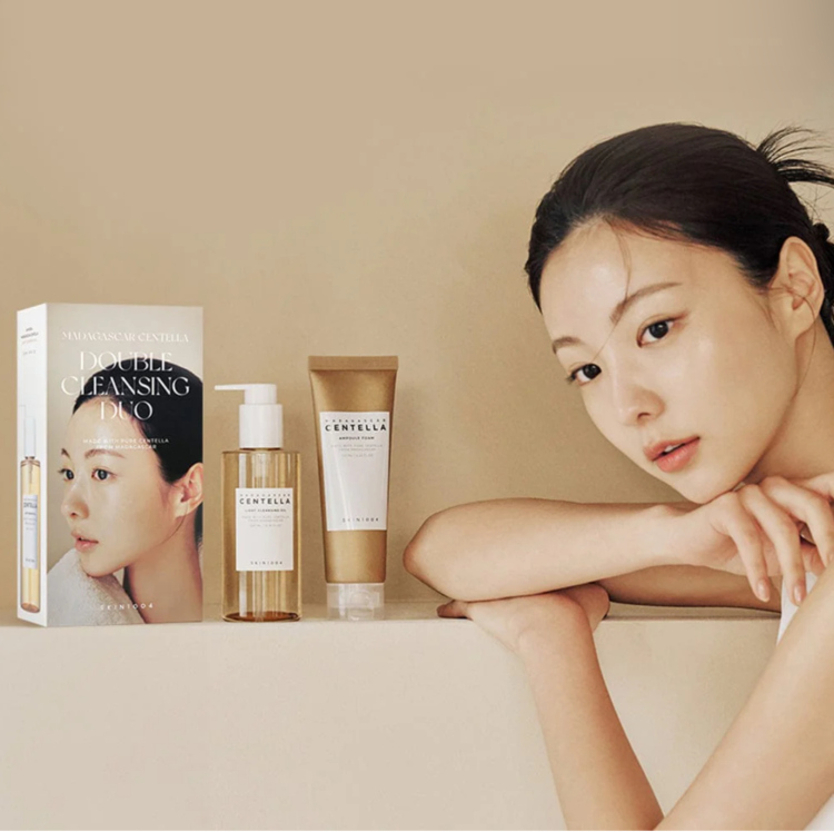 ‏SKIN1004، Madagascar Centella Double Cleansing Duo Set