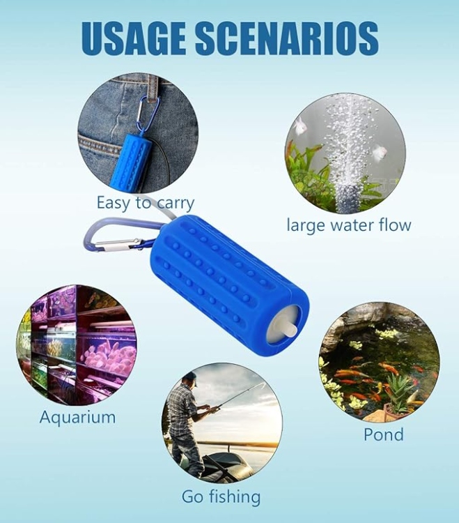 مضخة هواء ميني USB صامتة عالية الجودة