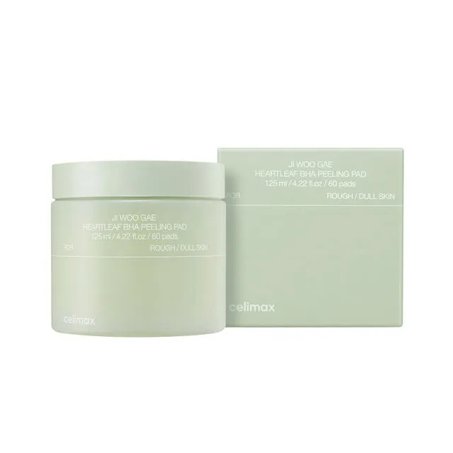 Celimax. JIWOOGAE Heartleaf BHA Peeling Pad