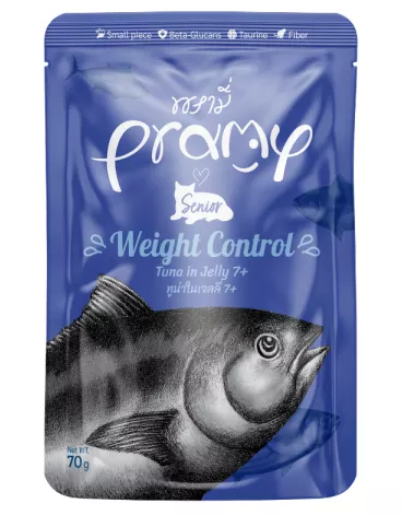 PRAMY weight control tuna in jelly +7