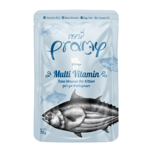 PRAMY multi vitamin tuna mousse for kitten