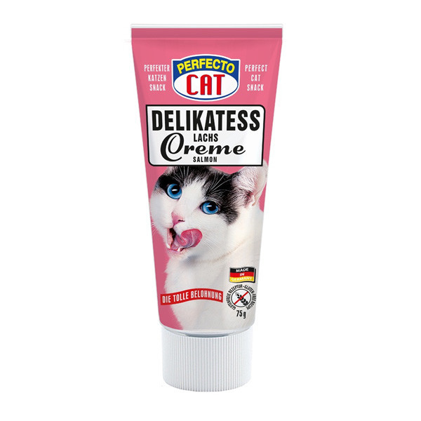 Perfecto Cat Delicatessen Salmon Cream 75g