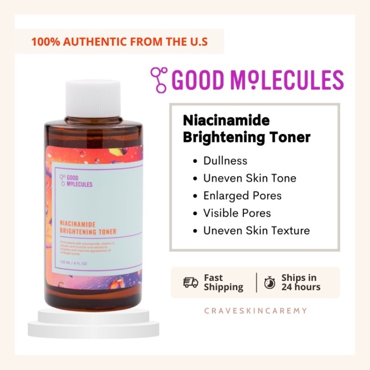 Good molecules, NIACINAMIDE BRIGHTENING TONER تونر النايسنميد لنضارة البشرة