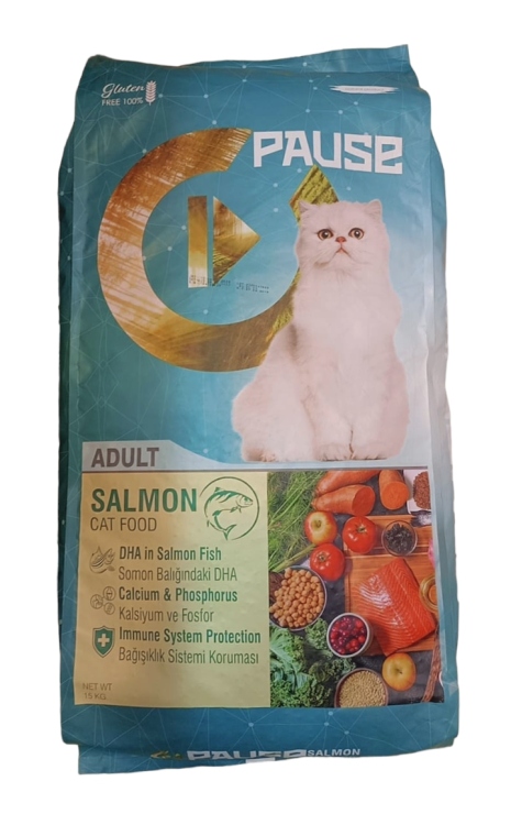 Pause CAT FOOD SALMON 15KG