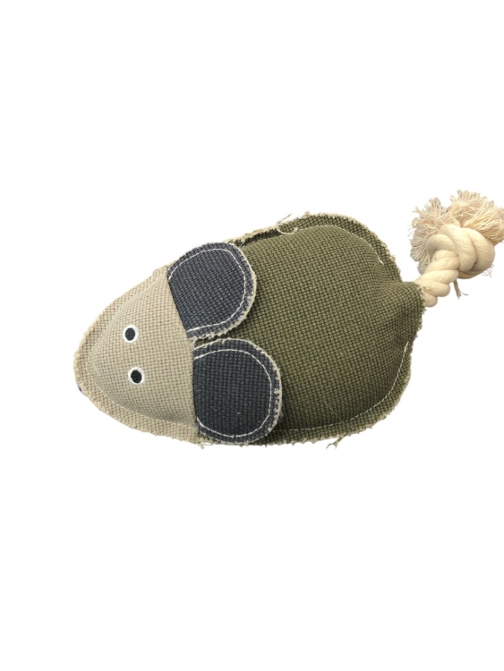 soft dog toy mouse shape