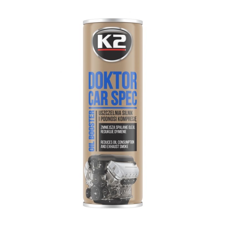 توفير استهلاك الزيت ويزيد من ضغط المحرك K2 DOKTOR CAR SPEC 443ML