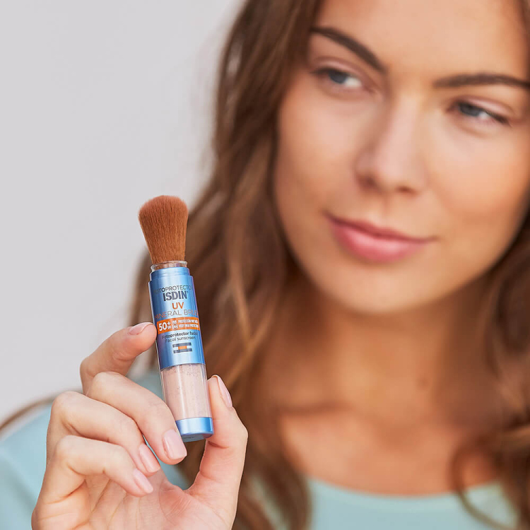 ISDIN, Fotoprotector UV Mineral Brush SPF 50+ 2g ازيدين، واقي شمس فيزيائي بودرة