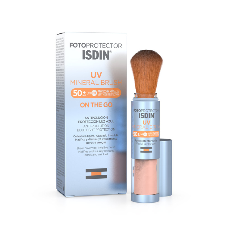 ISDIN, Fotoprotector UV Mineral Brush SPF 50+ 2g ازيدين، واقي شمس فيزيائي بودرة