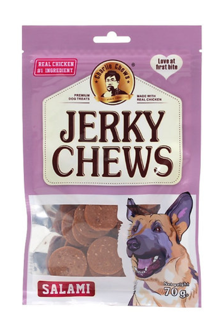 مكافآت Jerky Chews بالسلامي 