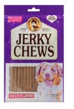 مكافآت Jerky Chews بالبط