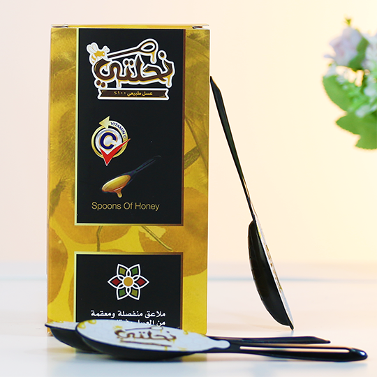 ملاعق عسل مع فيتامين سي