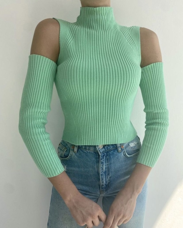 Knitted Trendy Blouse