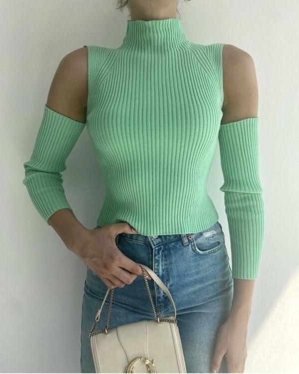 Knitted Trendy Blouse